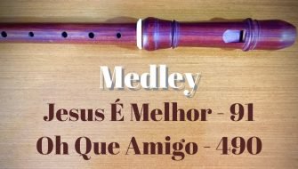Jesus é Melhor : Oh Que Amigo - The Piano Flute Player